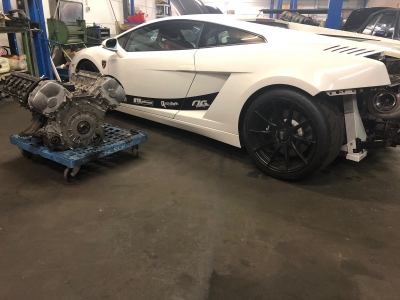 Lamborghini Gallardo V10 Motorüberholung