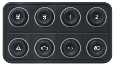 CAN BUS KEYBOARDS - 8 pos EMU