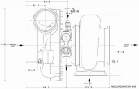 Garrett G25-550 Turbolader 0.72 A/R Reverse 871390-5004S