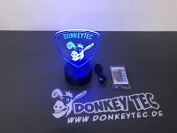 Donkey Tec 3D LED Lampe