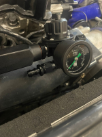 VR6 TURBO EINSPRITZLEISTE MIT DRUCKREGLER